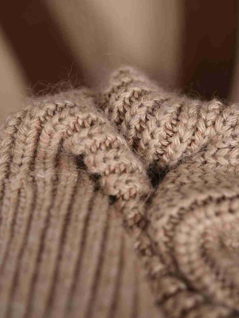 AMI Heart Logo Striped Unisex Knit Cardigan - Picture 8 of 9